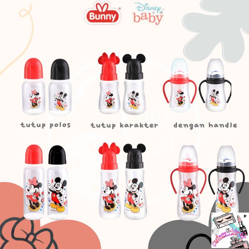 ☃Cutezz_Ching1☃Lusty Bunny Disney DMM-1011/1121/1111/1021 Botol Susu Regular Round