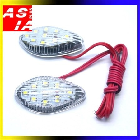 LAMPU SEN RETENG ORI GMA S8M LED RACING VARIASI MOTOR TEMPEL WHITE