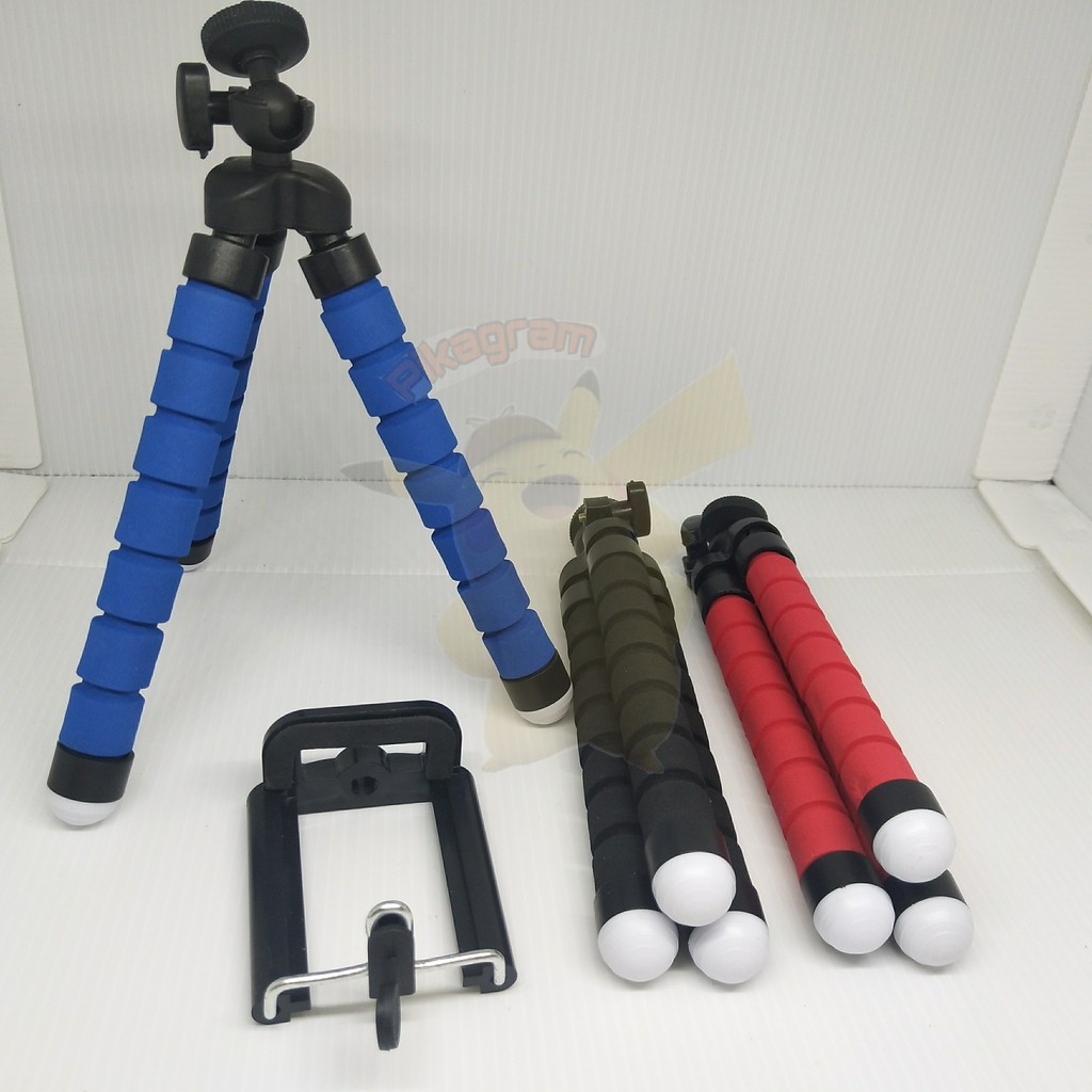 spiderpod non pack free holder u medium tripod mini spider pod flexible fleksibel holder universal