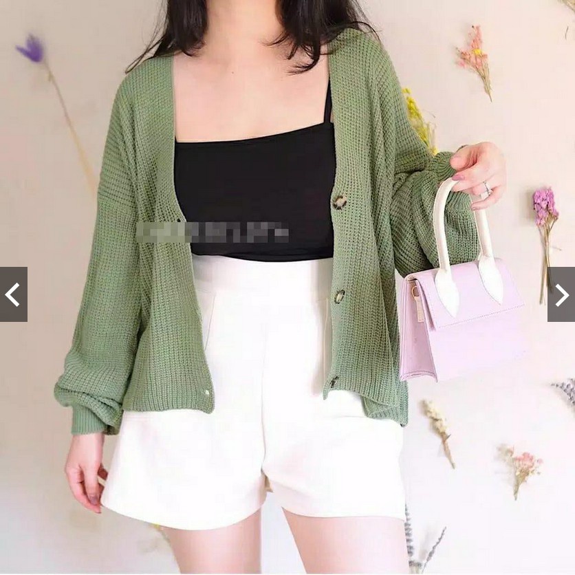 BEFAST - ZEC Cardigan JELLSA / Fista Cardy Rajut / Cardigan Wanita Kekiniaan / Cardigan Rajut Polos / Outer Banyak Warna / OOTD Wanita Hits