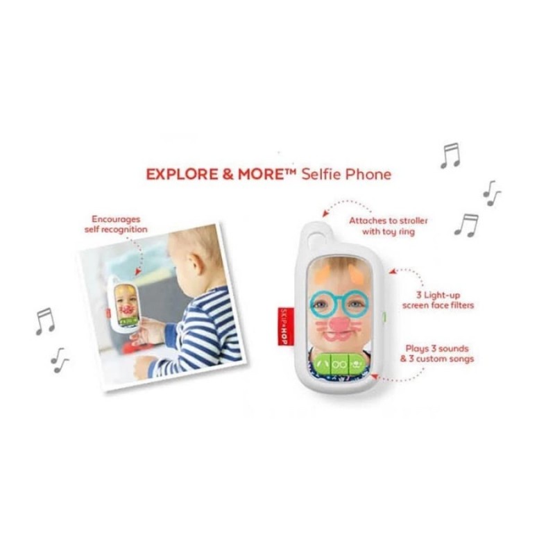 Skip Hop Explore &amp; More Selfie Phone Mainan Telepon Bayi