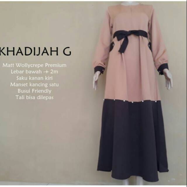 Gamis Khadijah series by Nchi Sagalaya