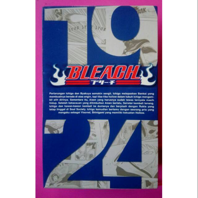 Paket komik bleach vol 19 20 21 22 23 24 ( tite kubo ) 19-24