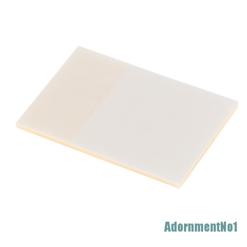 (AdornmentNo1) 50 Lembar Kertas Memo Sticky Note Transparan Anti Air