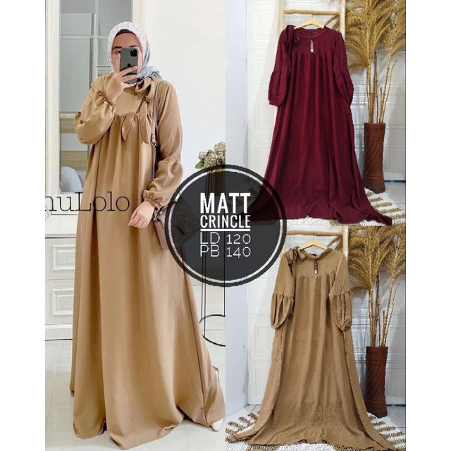 terbaru gamis JUMBO model ninos