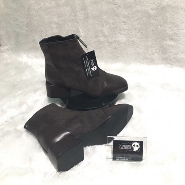 BT36 SEPATU ANKLE BOOTS IMPORT WANITA KOREA BRITISH INGGRIS ORIGINAL