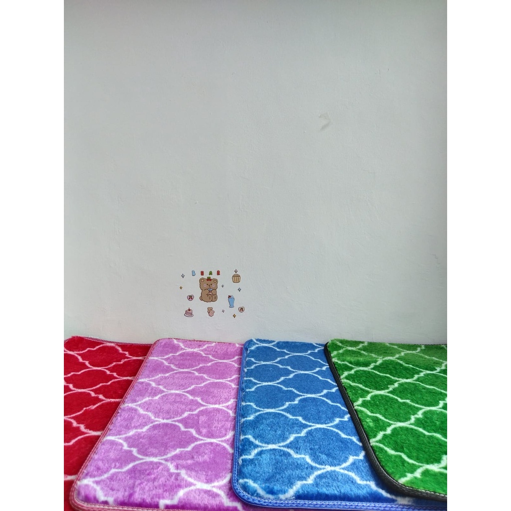 KESET LANTAI BULU TEBAL HALUS DAN LEMBUT MOTIF LUCU [SWEETSPACE]