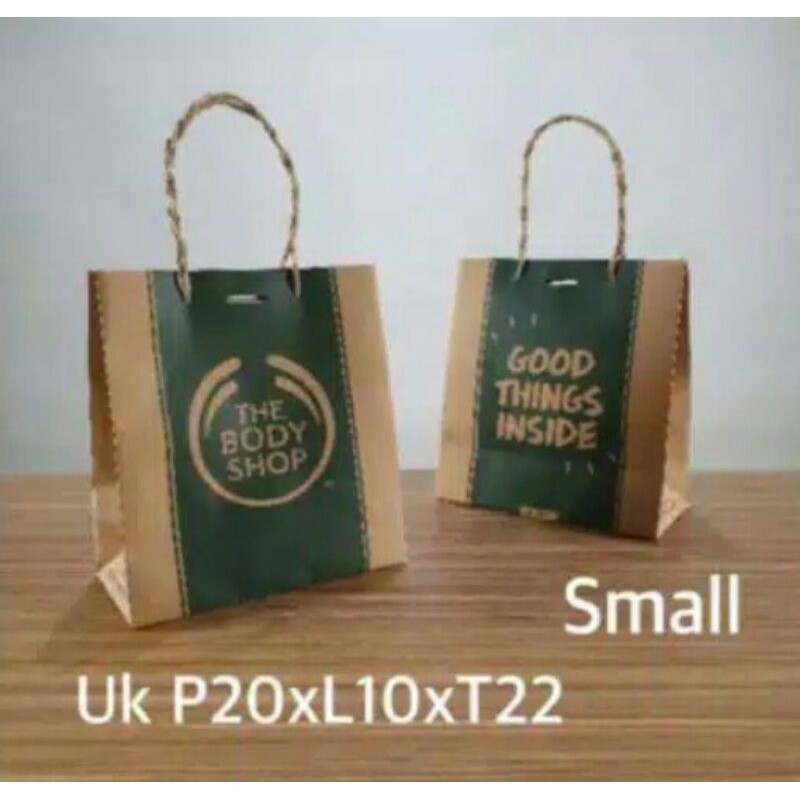 

PAPER BAG THE BODYSHOP