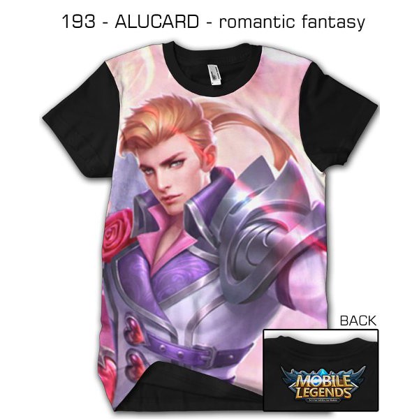 Kaos Mobile Legend 3D Game ALUCARD valentines