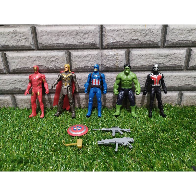 Mainan Figure Avengers Isi 5 Pcs - Figure set Avenger Anak murah