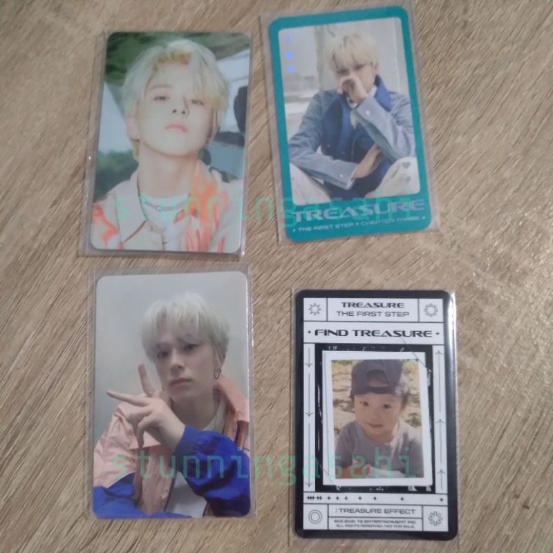 [BACA DESKRIPSI] photocard asahi treasure bule ygs ch3