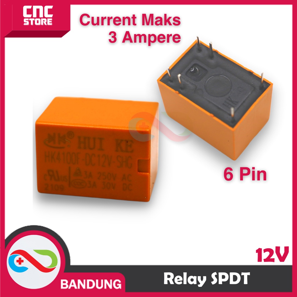 RELAY SPDT 1 CHANNEL 12V JRC-21F 250VAC 30VDC 3A