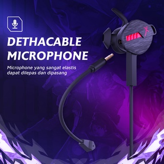 Headset gaming mic | Earphone Gaming JETE X HX11 Noise Cancelling - Garansi Resmi 2 Tahun