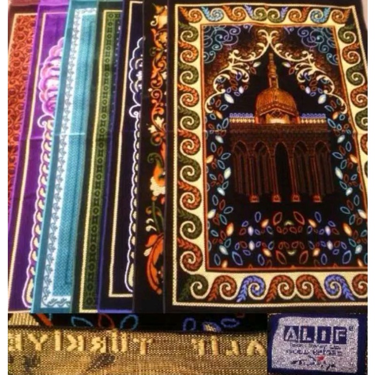 SAJADAH ALIF GOLD SPIGEL KUALITAS PREMIUM