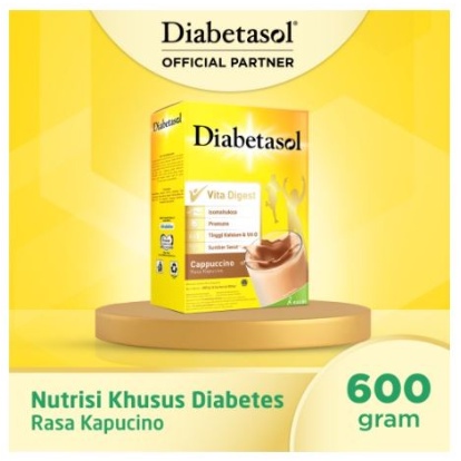 

DIABETASOL CAPUCINNO 600 GR