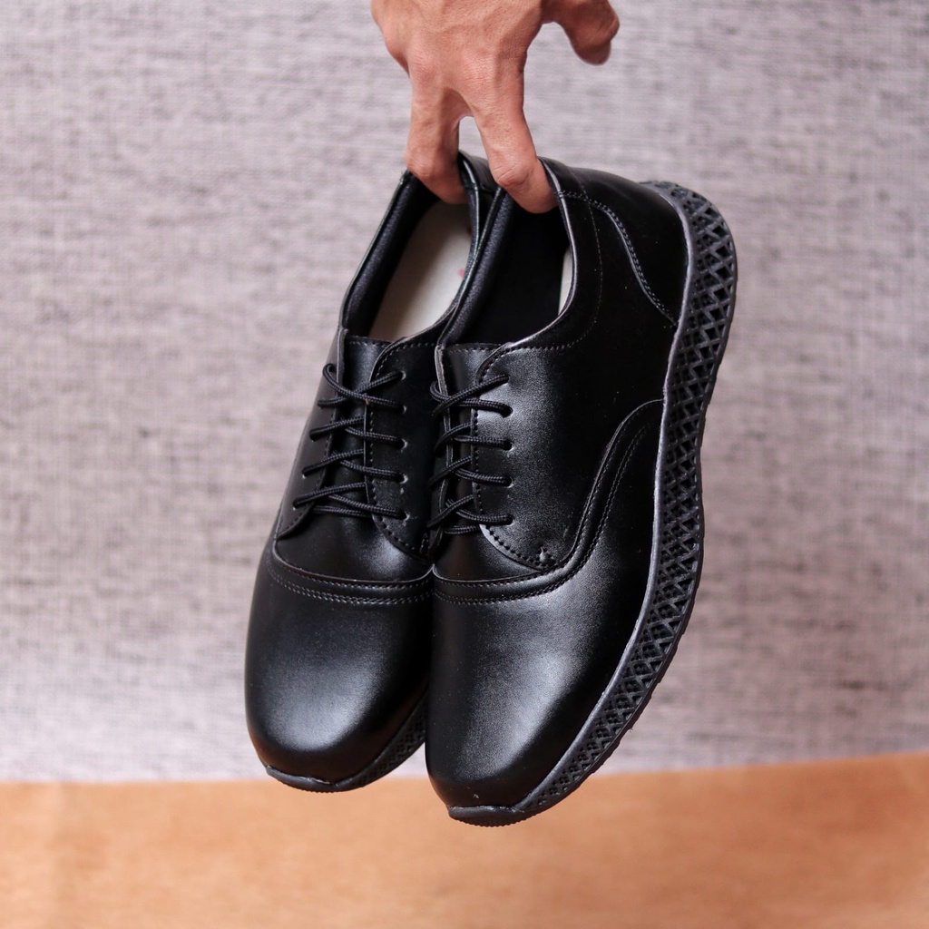 ALVE Sepatu Kasual Formal Pria Pantofel CaSUAL Kerja Kantor Kuliah Trendy Simple Murah