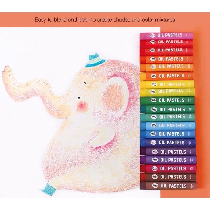 

JOAN MIRO OIL PASTELS CRAYON PASTEL 25 WARNA 36 WARNA RB9