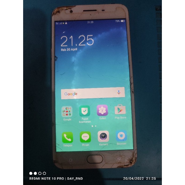 Oppo F1s (A1601) Ram 3/32 minus LCD (BACA DESKRIPSI)