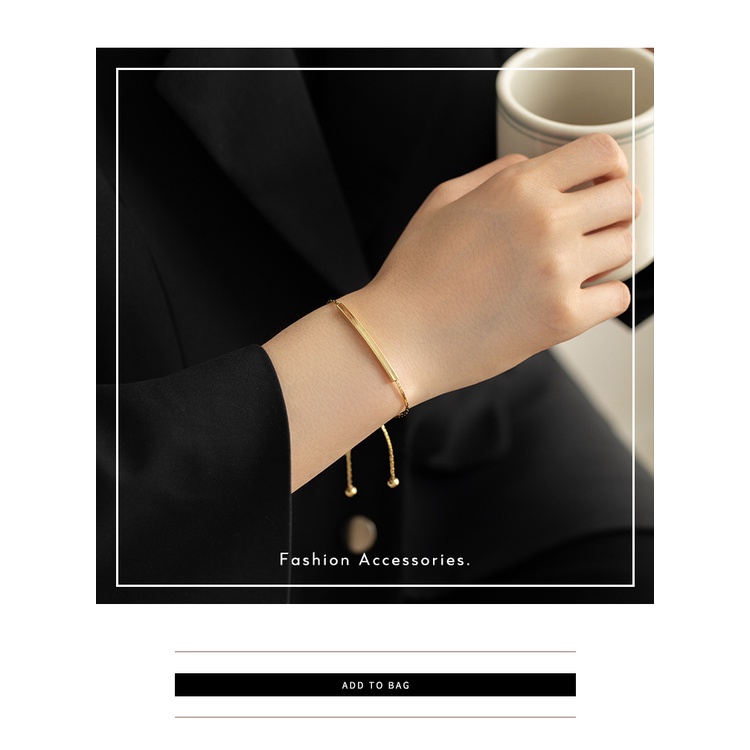 Gelang Ukuran adjustable Untuk Wanita