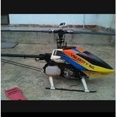 Helikopter engine Nitro & Remote JR Propo DSX-7 (Panjang 1,1 meter)