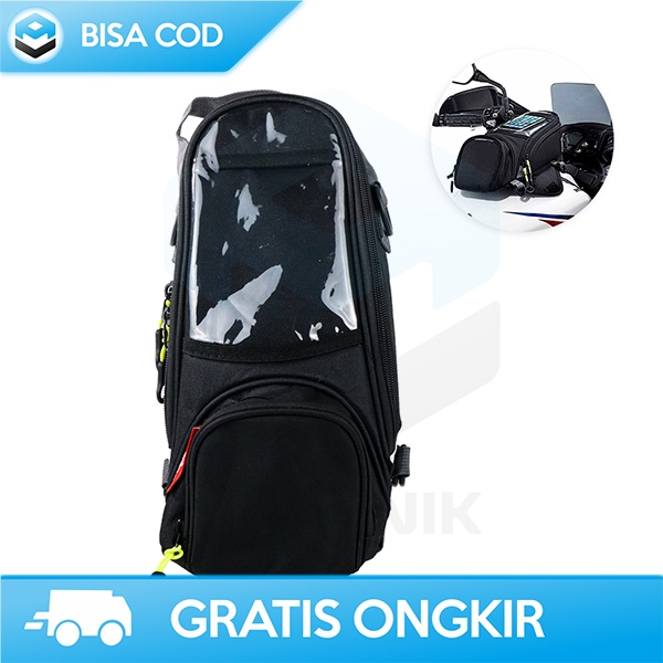 TAS HP MOTOR UNTUK GOJEK GRAB HOLDER SMARTPHONE TAHAN AIR BY TAFFSPORT