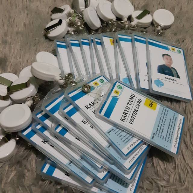 

Cetak ID Card Full Color + Casing + Yoyo