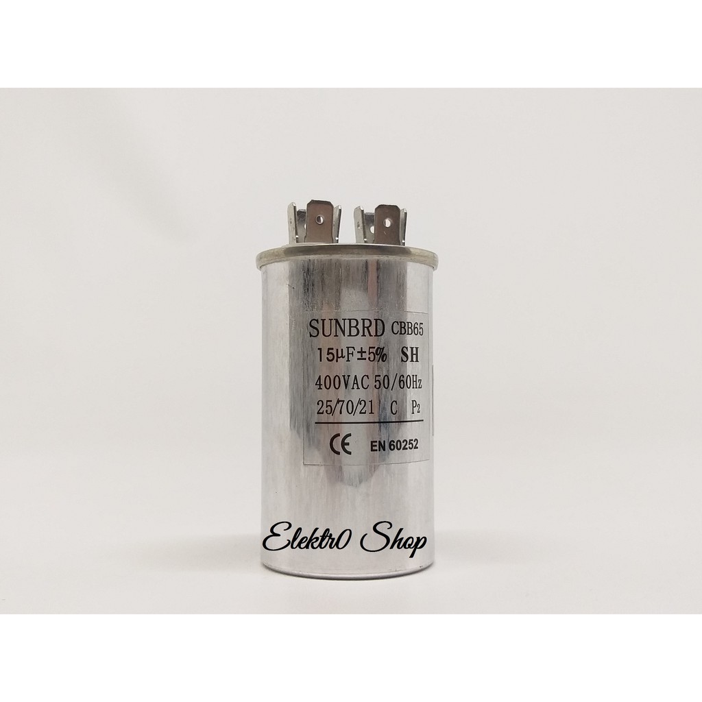 Capacitor 15 uf 400v Bulat