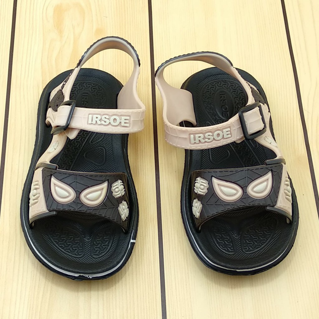 Sandal Anak Laki Usia 2 3 4 5 Tahun Tali Karet - Sendal Anak Cowok Motif Size 25 - 30 Karet Anti Licin