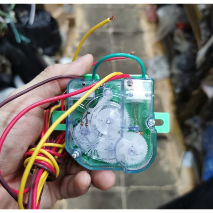 TIMER MESIN CUCI 3 KABEL Sparepart SHARP POLYTRON