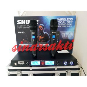 Jual Mic wireless Shure UR 8D   Handheld   Diskon