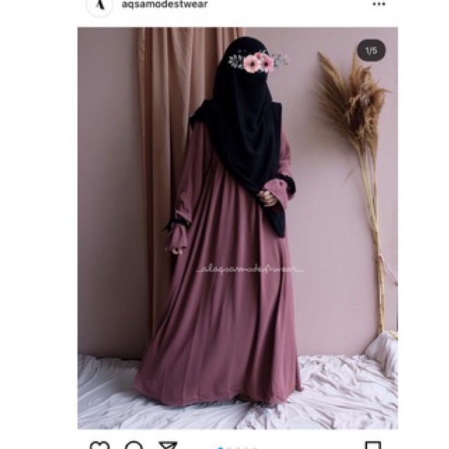 CALA ABAYA BY AQSAMODESTWEAR PRELOVED