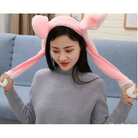 Bando Topi Bayi Anak Kelinci Unicorn Lucu Rabbit Hat Korea Naeyon Blackpink TikTok