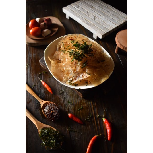 

RiDn keripik kaca kripca beling beledag Si Mpow 500 gram