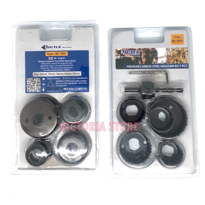 HOLE SAW SET / HOLE SAW SET ISI 7pcs