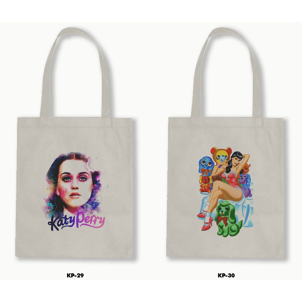 TOTE BAG BLACU - KATY PERRY 02