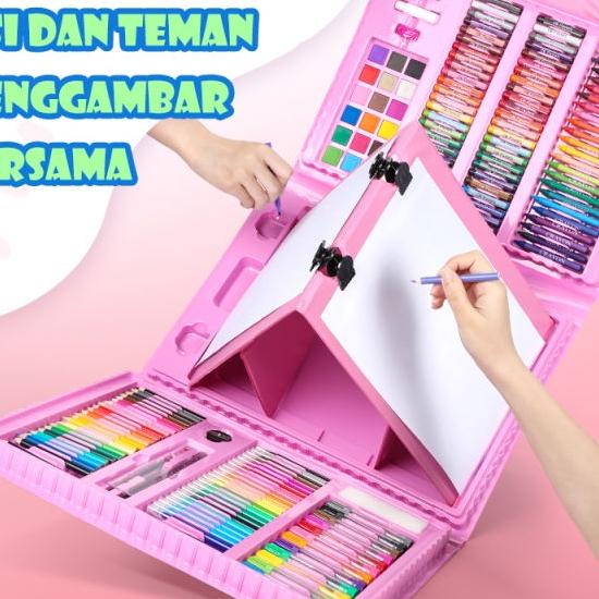 

YU7⁑ ART Set Crayon 280pcs Warna Alat Menggambar dan Mewarnai Hadiah Anak Anak Crayon Set TOP PRODUK