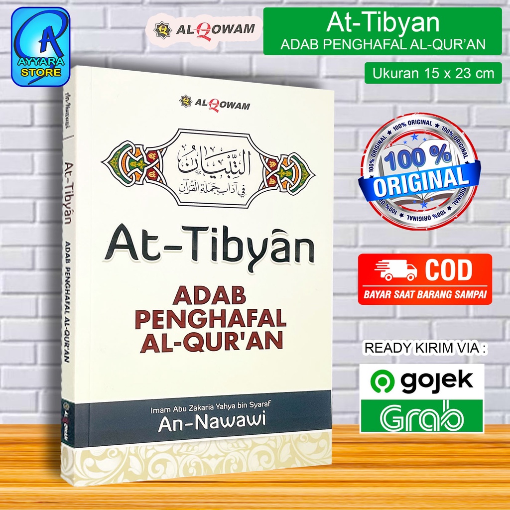 Jual At Tibyan - Kitab Adab Penghafal Al Quran - Imam Abu Zakaria Yahya ...