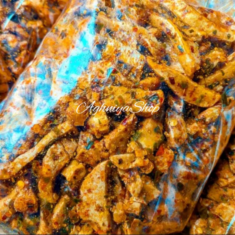 

BASRENG STIK 1kg BUMBU PEDAS EXTRA DAUN JERUK