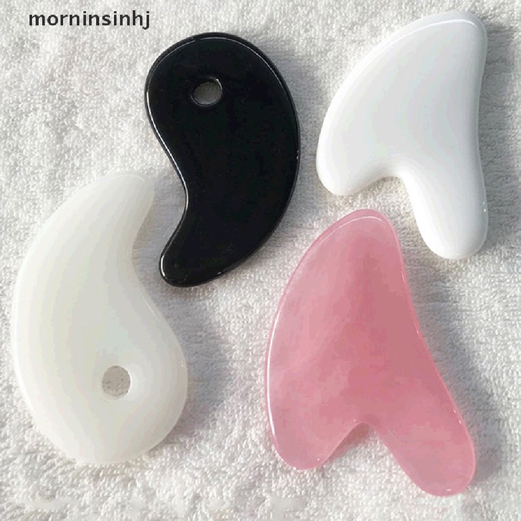 Mor Alat Pijat Gua Sha Untuk Wajah / Tubuh