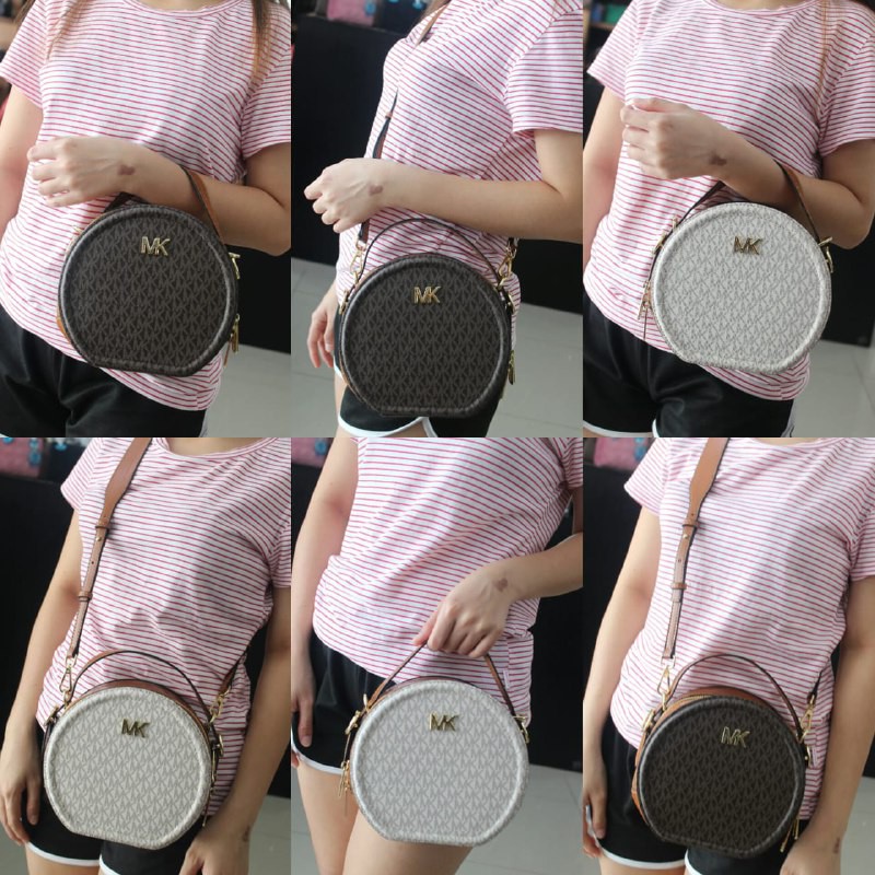 Tas MK Delaney Logo Canteen Crossbody Bag (Batam)