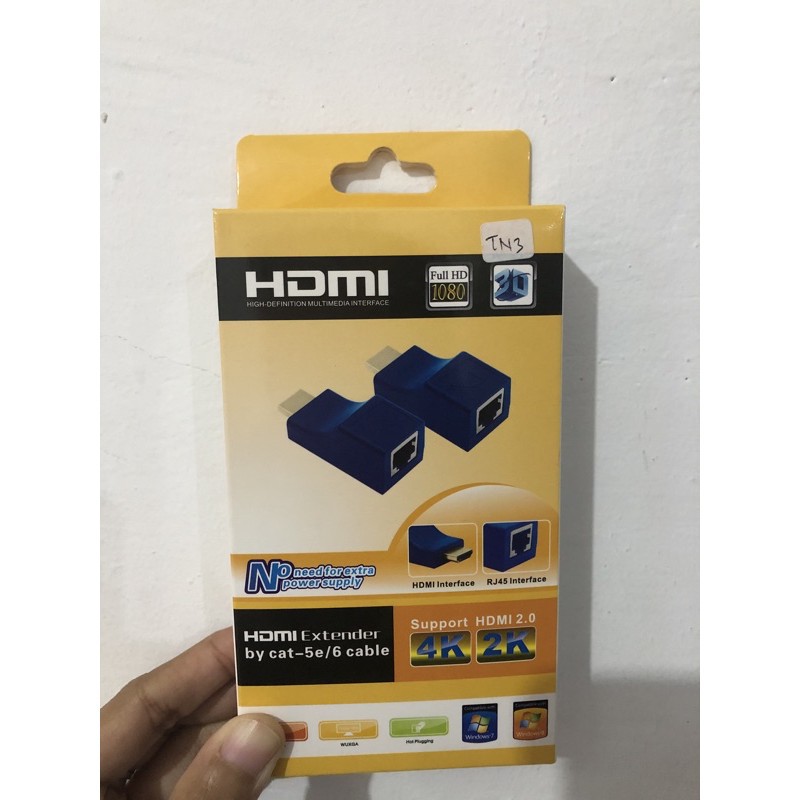 HDMI Ekstender Single Centro M TO Lan F