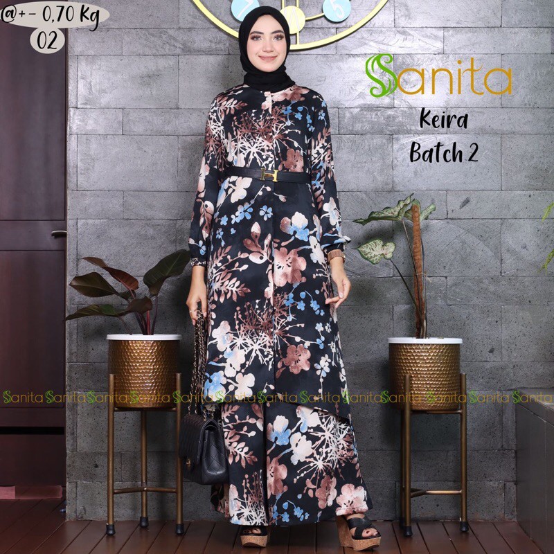 Set Tunik Kulot Keira Bacth 2 Original By Sanita