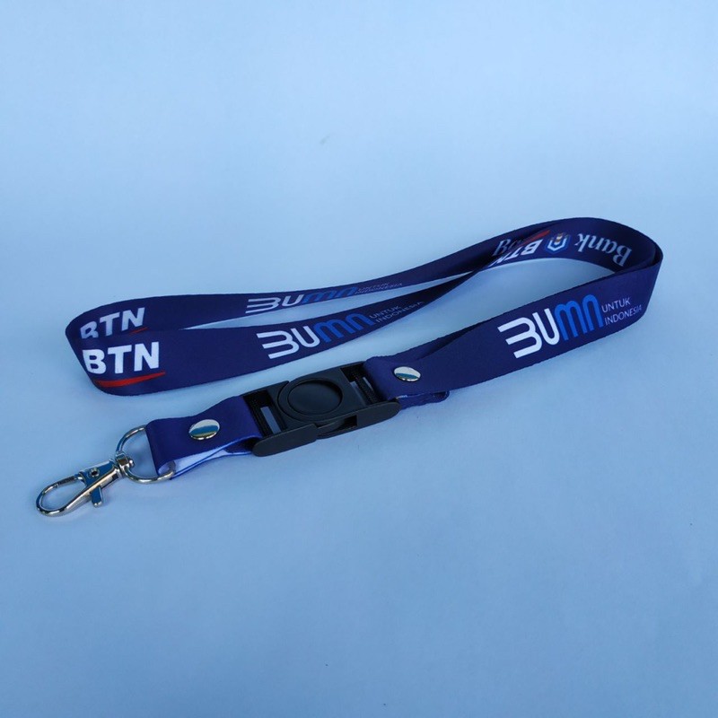 TALI IDCARD LANYARD BANK BTN BUMN BISA SATUAN