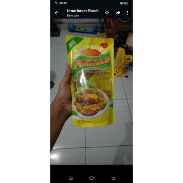 

Minyak kemasan primaco murah 900ml