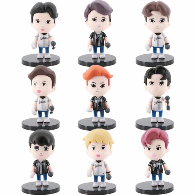 Adam.Chambers | Exo Figure X Miniso - Set Of 9 - Kpop