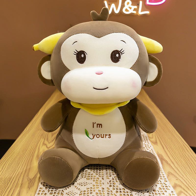 Boneka monyet lucu karakter terbaru hadiah anak /boneka monyet jumbo