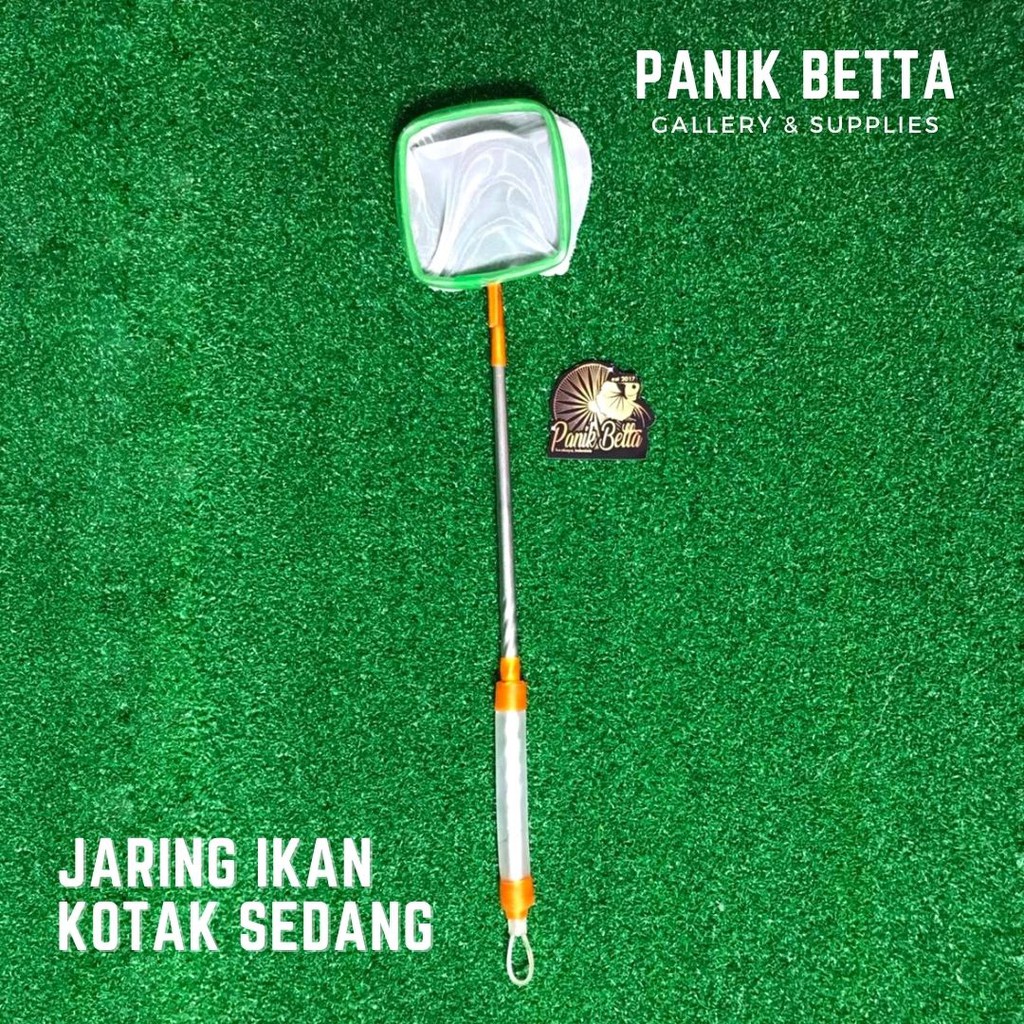 JARING/SEROK KAIN HALUS KOTAK IKAN CUPANG/HIAS 5 CM