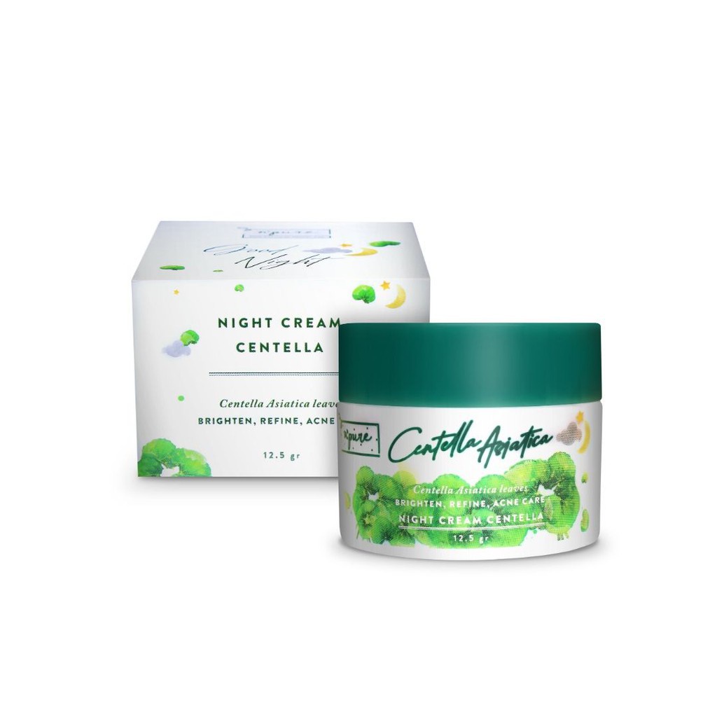 BPOM ~ NPURE Day + Night Cream Centella Asiatica