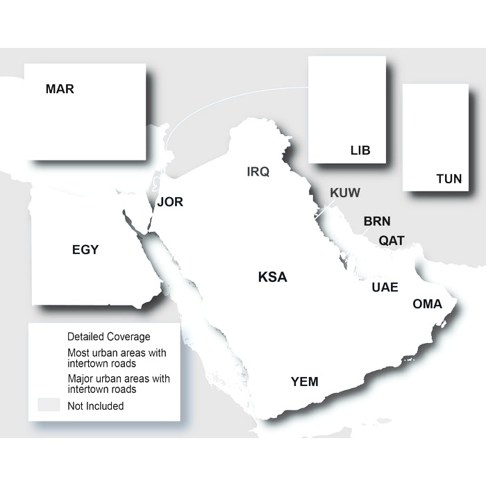 Update Peta / Map Garmin City Navigator Middle East & Northtern Africa