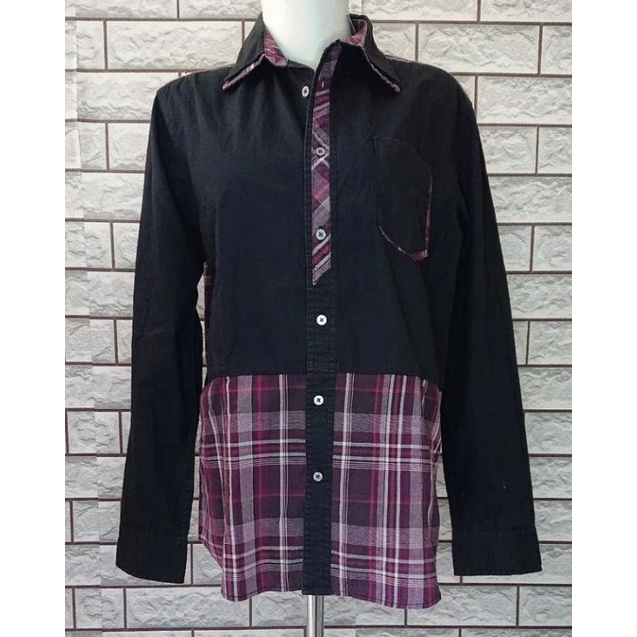 Kemeja wanita/katun/2warna